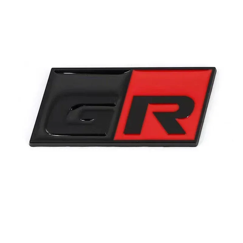 3D Metal Logo GR Sport Badge Trunk Car Sticker For Toyota RZ RC RS YARiS Corolla CHR Harrier Camry GR SPORT Emblem Accessories