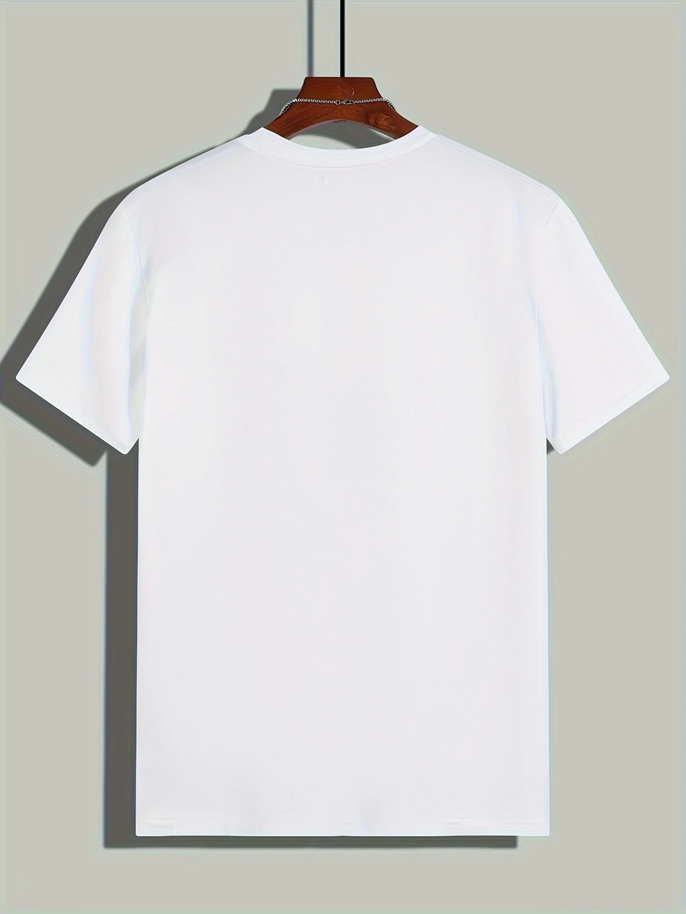 Men's summer loose size Creative Graphic printed slim fit casual sports round neck short sleeved T-shirt top image 6
