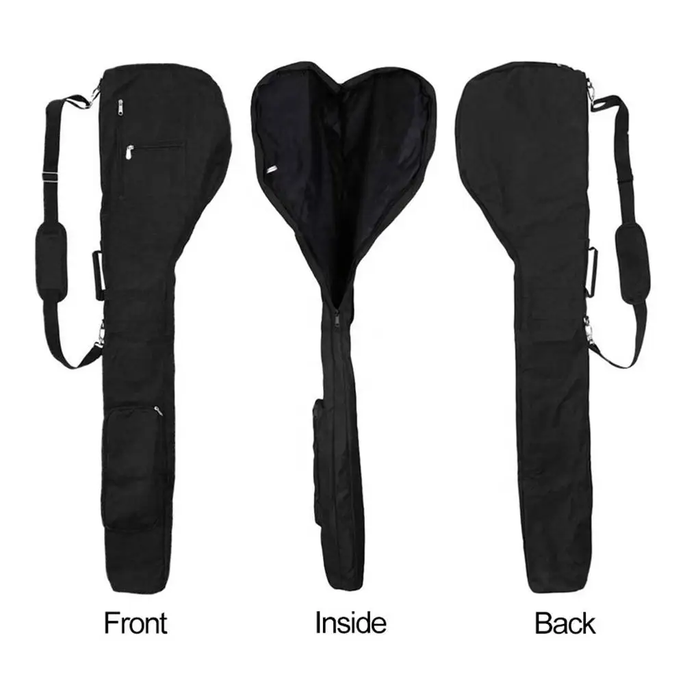 Portable Golf Club Bag 600D Oxford Cloth Waterproof Large Capacity Foldable Carry Bag Golf Bag Golf Accessories