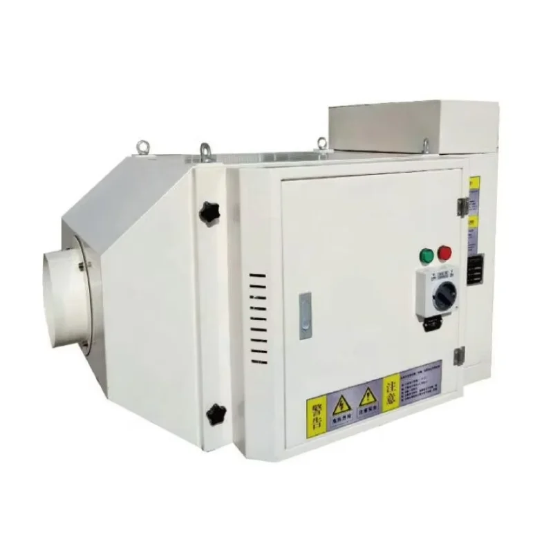 Electrostatic Oil Mist Collector Air Filter HEPA Collector Oil Mist Eliminator Industrial Air Filtration Unit