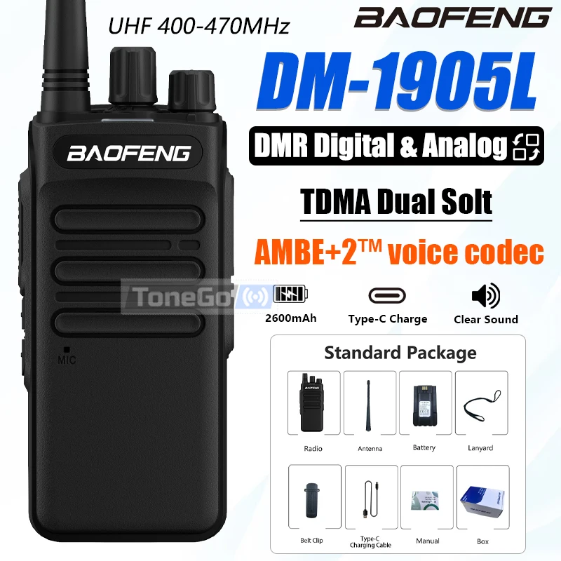 baofeng-dmr-walkie-talkie-digitale-analogico-dm-1905l-doppio-slot-di-tempo-400-470mhz-ricarica-type-c-sms-ctcss-cdcss-radio-portatile-bidirezionale