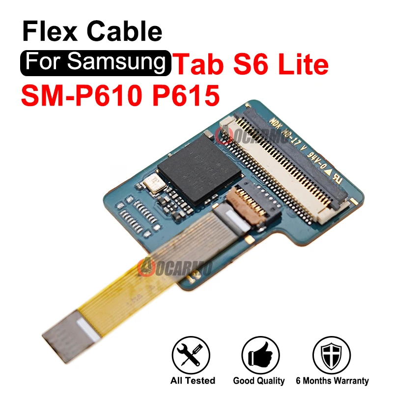 Dla Samsung Galaxy Tab S6 Lite P610 P615 10,4-calowy dotykowy moduł małej płytki Część zamienna