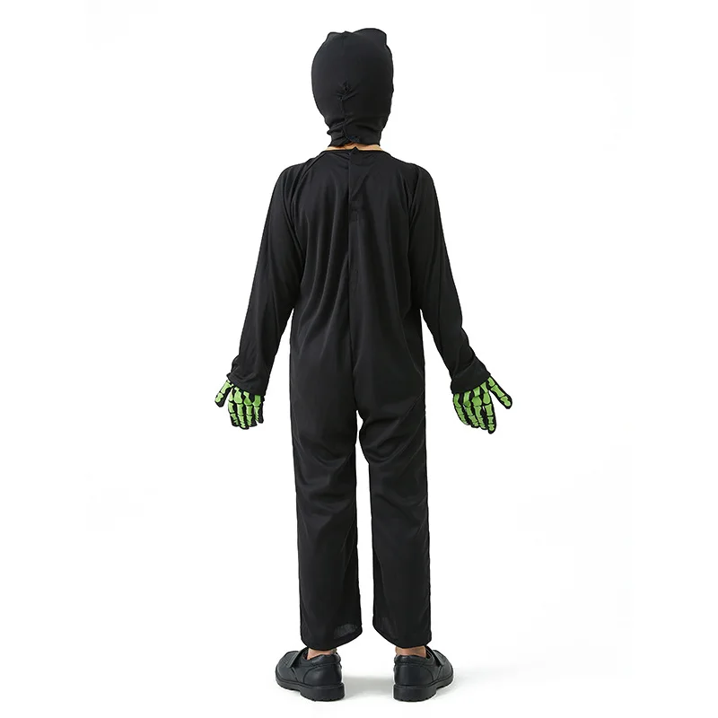 1 Set/partij Kinderen Skelet Kostuums Meisje Jongen Halloween Feest Cosplay Kostuums