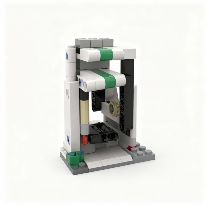 460-teiliges MOC Technisches Alternatives Bau-Lader-Modell Bausteine Architektur Weihnachtsgeschenk Kreative Idee Spielzeug Bildung Bausteine