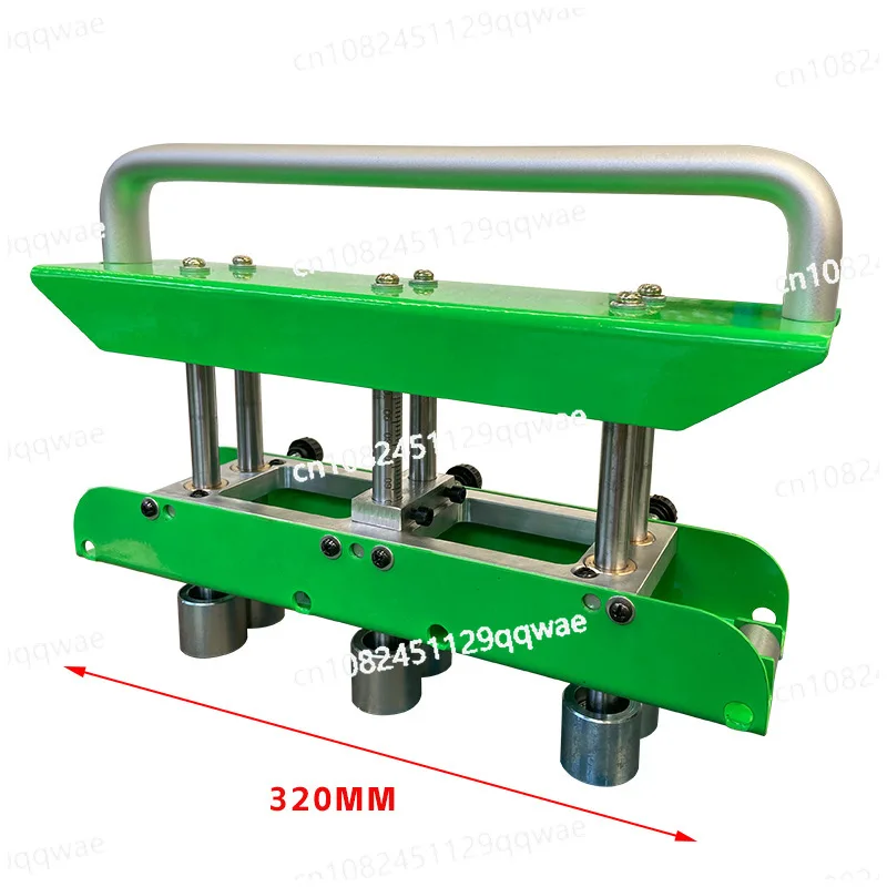 

Manual folding machine 0.3 to 0.8 mm Small portable folding machine with adjustable width Simple and convenient operation
