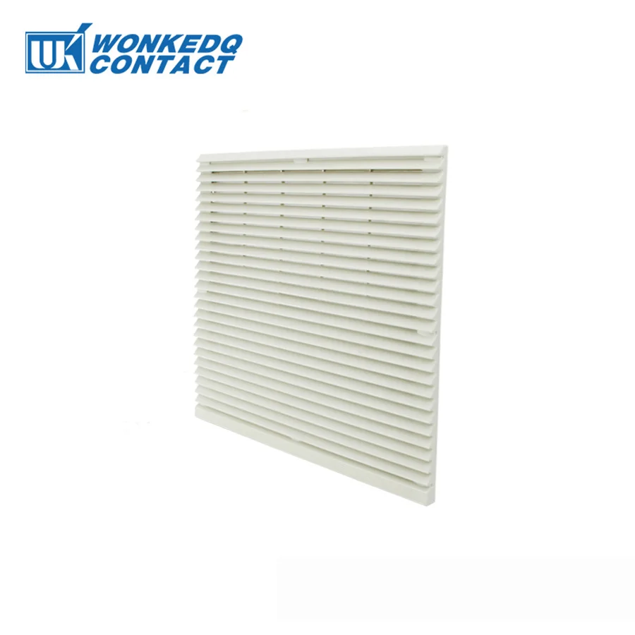 9806-300 Industrial Electrical Cabinet Ventilation Set Cover Dustproof Louver Blower Exhaust Cooler Filter Panel Without Fan