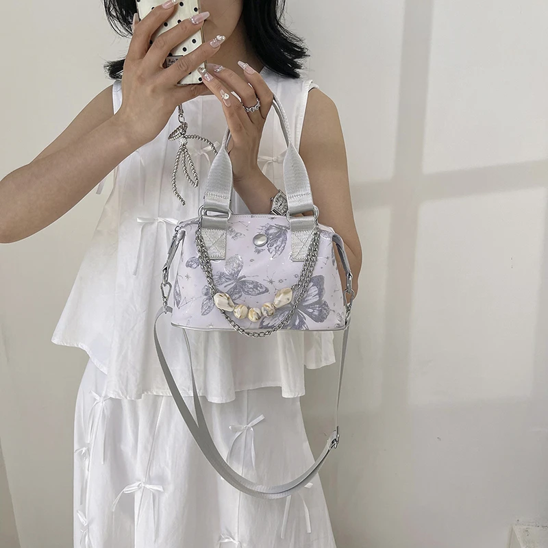 حقيبة كتف أنيقة للنساء من الجلد بتصميم كلاسيكي فاخر وحقيبة يد كروس للمدينة الحديثة الأنيقة #6