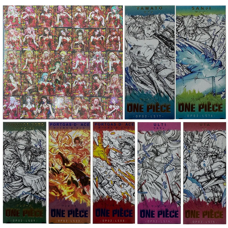 

Японское аниме One Piece Yanato Monkey D. Luffy Jinbe Sanji Zoro Коллекционные карты Рождественские подарки на день рождения Детские игрушки