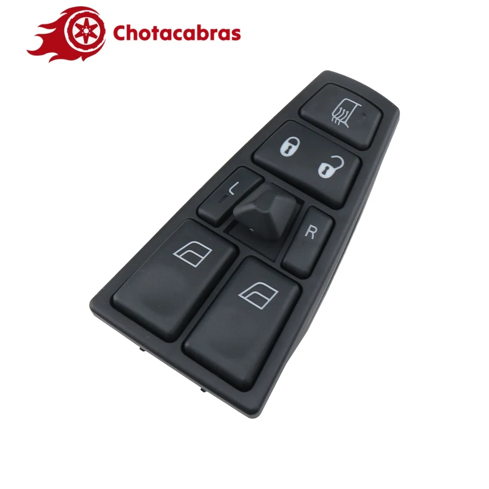 Interruptor de Control de Elevalunas Eléctrico para Camión Volvo FH12 FM VNL 20953592 20752919 21543901 20752913 20752918, Lado del Conductor y del Pasajero