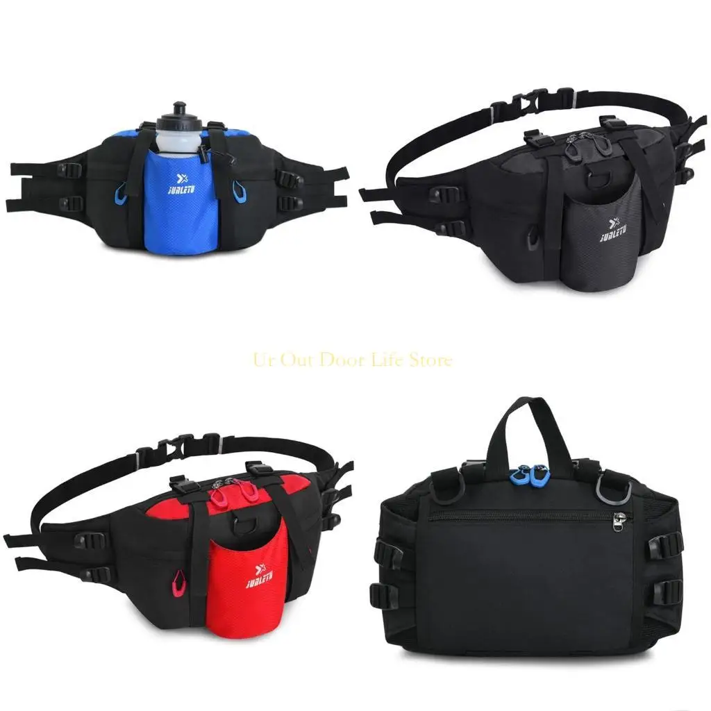 

77UF Waterproof Sport Runner Waist Bum Bag Running Jogging Belt Zip Pack