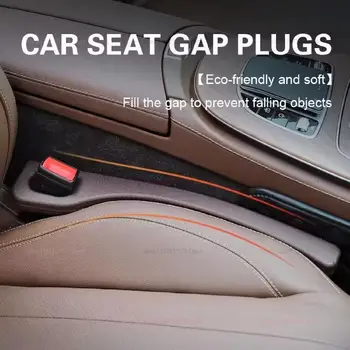 2dílná výplň mezer v autosedačce, ochranný kryt sedadla bez spouštění pro auta a SUV, automobilové tácy a tašky, výplň boční mezery v autě 10 nejlepší prodej Výplň mezery sedadla BMW - №3
