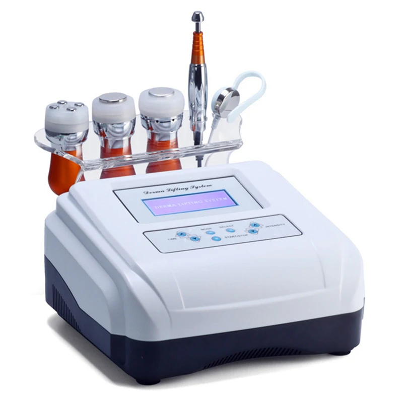 5 in 1 EMS Electroporation Anti-aging RF Beauty Machine LED Beauty Device Face Lift Skin Cooling Tighten Eye Skin Care Tool