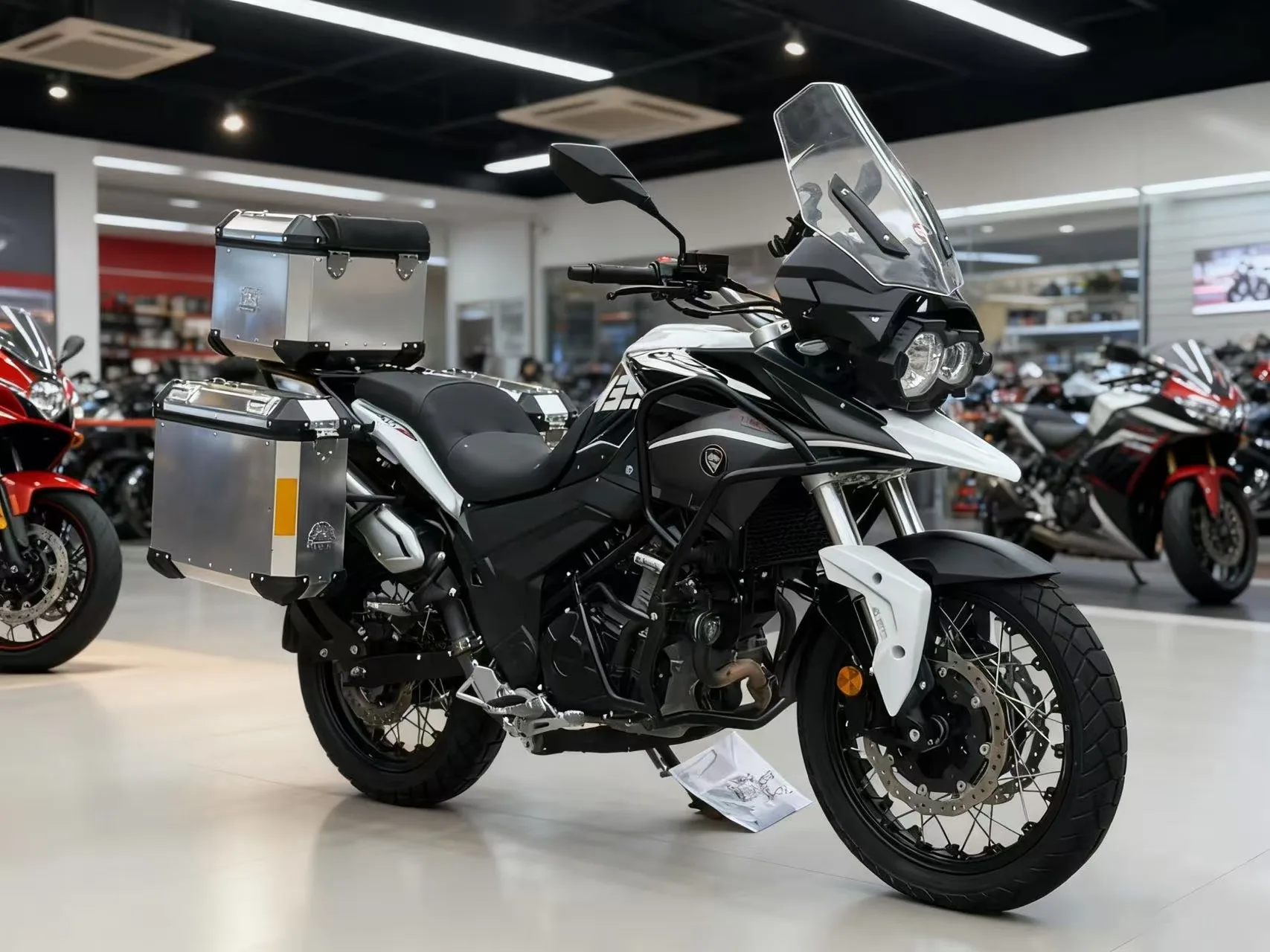 QQA Used ZONTES1 RX3S 400cc Adventure Wagon: Powerful for city, highway and light off-road driving