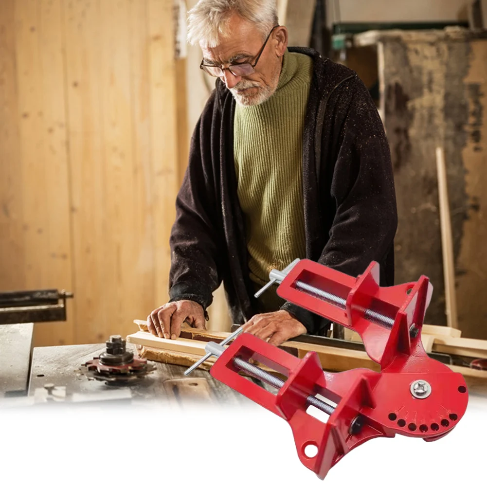 Picture Frame Holder Multifunction 90 Degree Right Angle Clip Picture Frame Corner Clamp Woodworking Picture Frame Glass Fixture