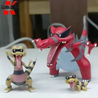 [1/20 Scale World] Black-Eyed Alligator & Rogue Alligator & Rogue Alligator Sandile Krokorok & Krookodile Toy Figure Decoration
