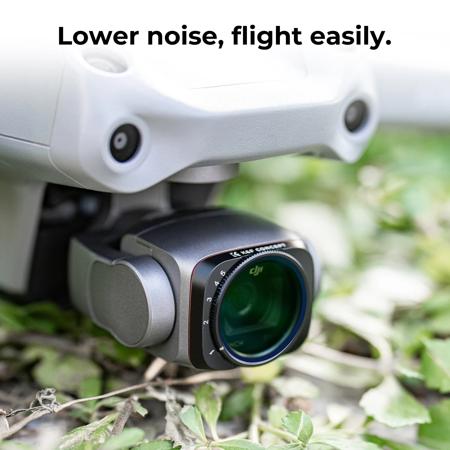 K&F Concept Filter for Drone DJI AIR 2S 2pcs Filters Set Variable VND2-32 & VND64-512 with a Set of Propellers for Drone AIR 2S