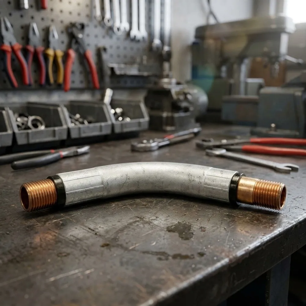 Goose-neck Head Tube 169731 for Miller M-25 and M-25M For MIG for torch For 100-250 Amp Current Range Copper Threaded Connectors