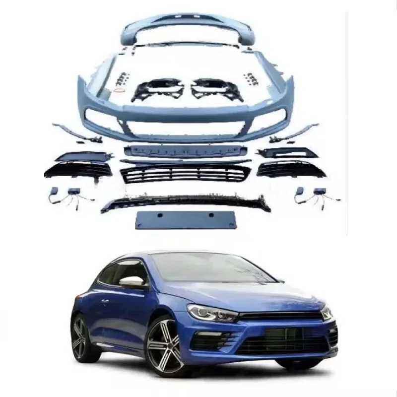 

Car Accessories Front Bumper Grille Body Kit Upgrade for Sciroc R 2010 Exterior Modified Auto Parts