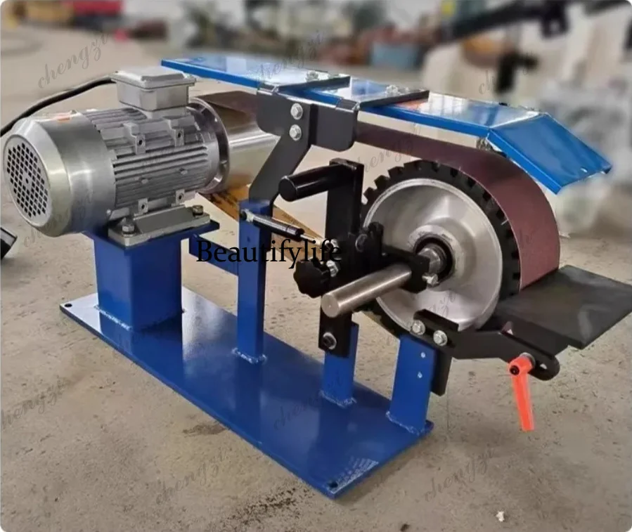 

A81 Industrial Sander Machine Bench Top Metal Deburring Polishing Grinder Electric Vertical Multifunctional High Speed Sharpener