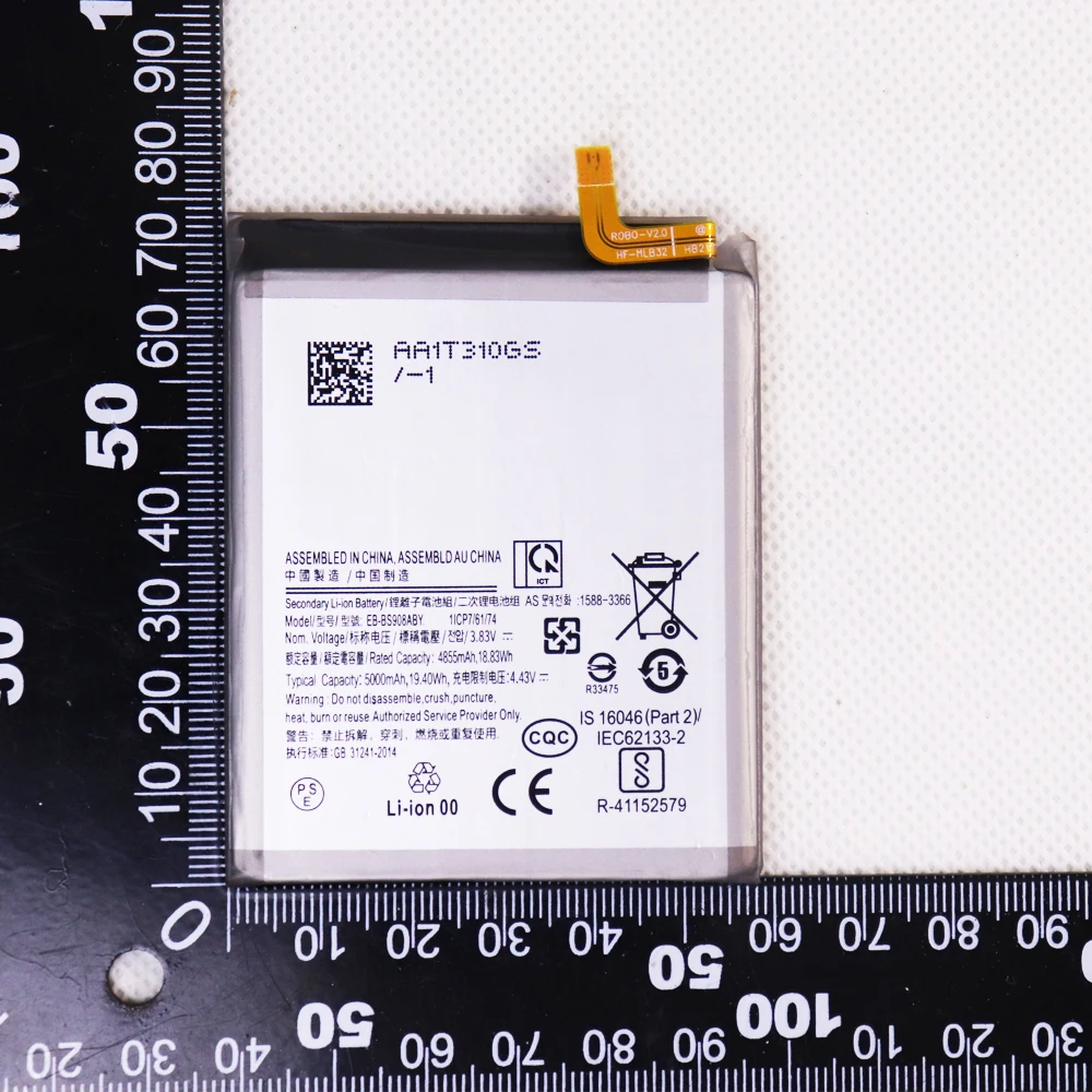Flash sale EB-BS908ABY 5000mAh Original Battery For Samsung Galaxy S22 Ultra S22Ultra SM-S908 SM-S9080 +free Tools image 6
