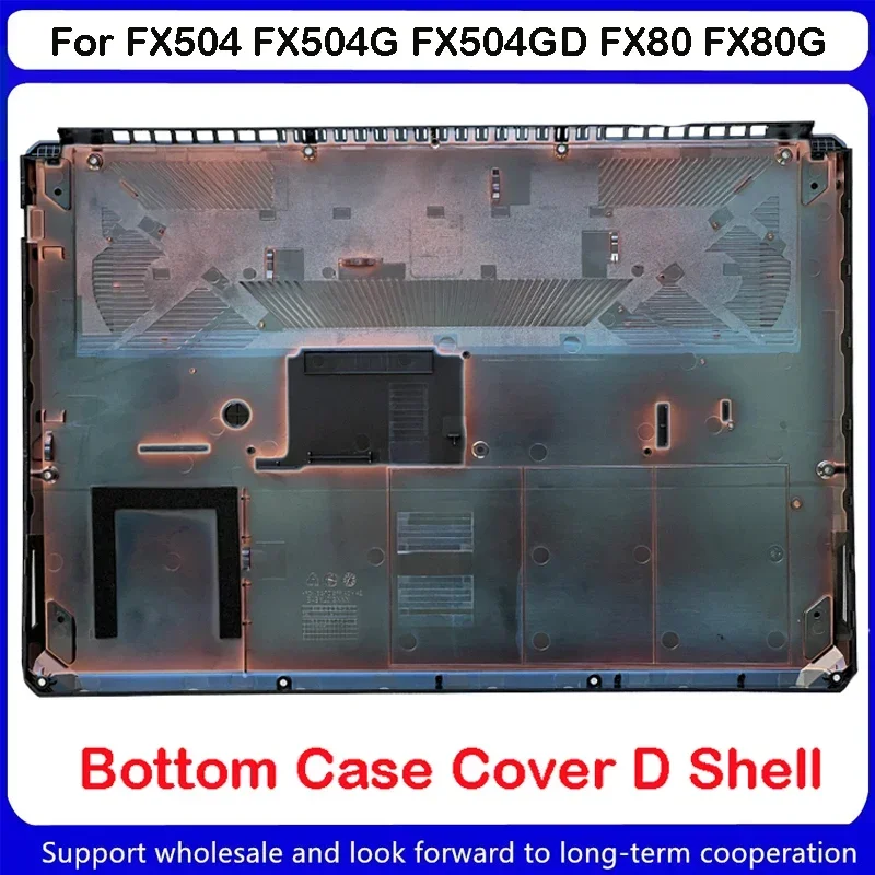 Laptop LCD Back COVER/Front Bezel/Palm Rest COVER/Bottom Base Case New For Kailxuling FX504 FX504G FX504GD FX80 FX80G FX80GD