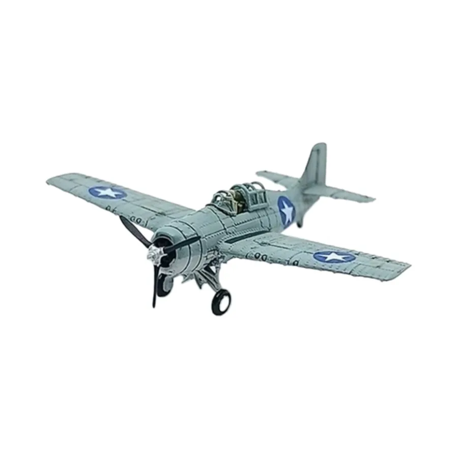 1/350 Scale 3D Printed F4F-3 Wildcat Deck Aircraft Detail Upgrade Model Set 3PCS BUNKER Studio WS35201