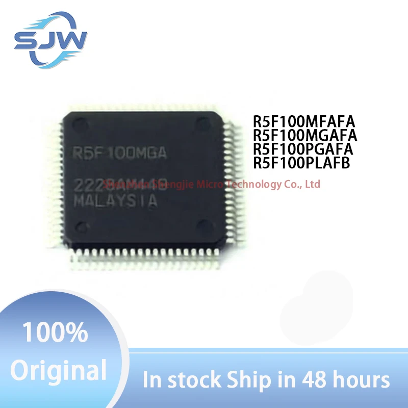 R5F100MGAFA R5F100MFAFA R5F100PGAFA R5F100PLAFB encapsulation QFP80 LQFP100 Single-Chip Microcomputer