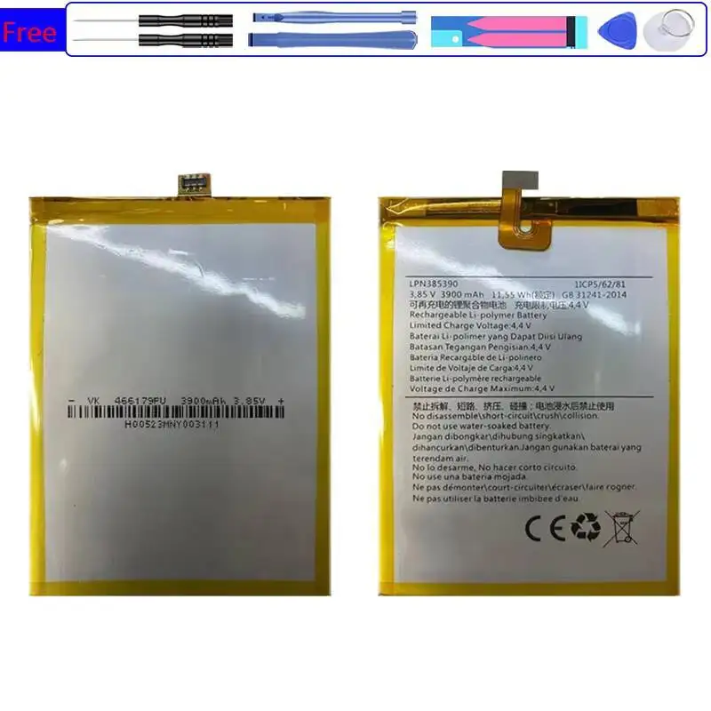 

3900Mah LPN385390 Premium Replacement Mobile Phone Battery For Hisense E76 Mini Safe