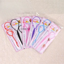 Braid Hair Accessories 2pcs/set Ponytail Creator Plastic Loop Styling Tools Hair Tail Clip Hair Braid Maker Tool Accessories