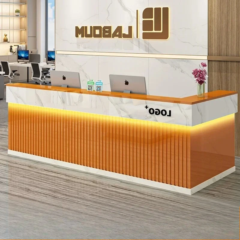 

Modern Cashier Reception Desks Purpito Salon Luxury Nordic Reception Desks Beauty Bar Recepción Negocio Commercial Furniture