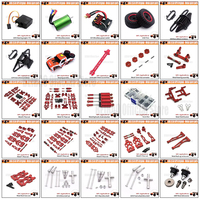 JJRC Q130 16101 RC Four-wheel Drive Off-road Vehicle Parts Metal Upgrade Differential Brushless  Esc  Brushless Motor RC Cars