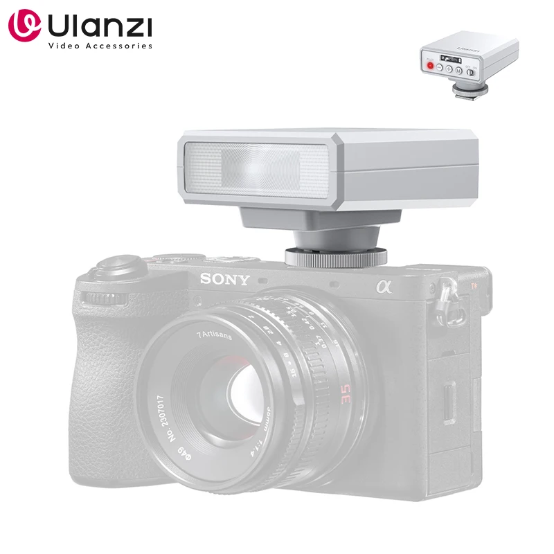 

Ulanzi F12 Mini Camera Flash Speedlite 5600K Standard Hot Shoe Mount for Sony Canon Nikon Panasonic Olympus Pentax DSLR Camera