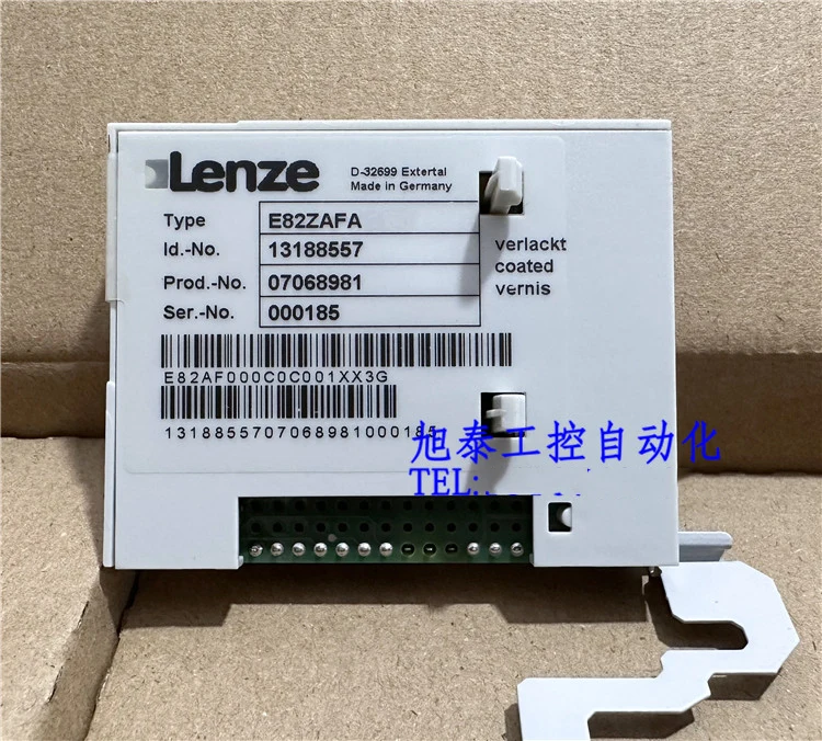Original Lenze Variable Frequency Drive Module E82ZAFA IO Module Control Interface Module Imported New