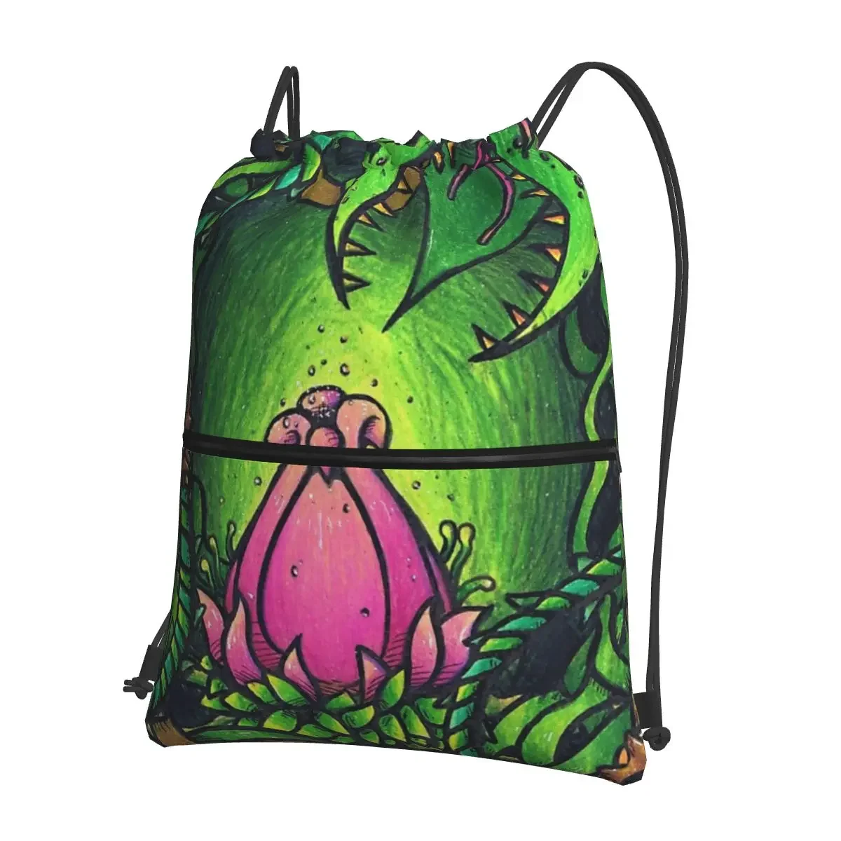 

Terraria- Plantera Portable Backpacks Drawstring Bag Multi-function Drawstring Bundle Pocket Book Bags For School Students