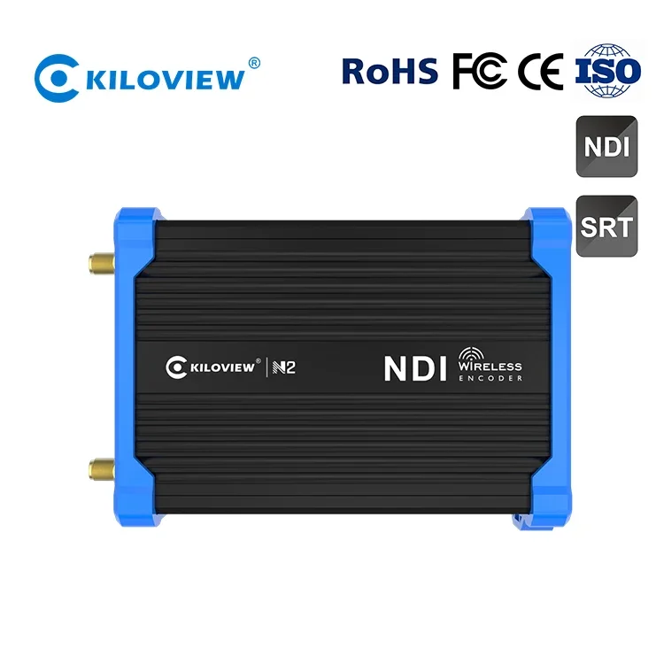 Wireless Wifi NDI Converter, H264 HDMI to RTMP SRT Encoder, Portable with Wifi Video Encoder