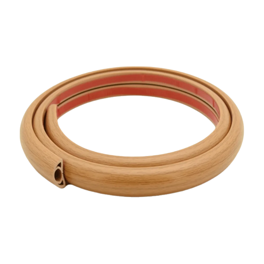 

Professional Self Adhesive Floor Cord Cover 1m Trimmable Wire Hider PVC Low Profile Electric Cord Cavity Home Office