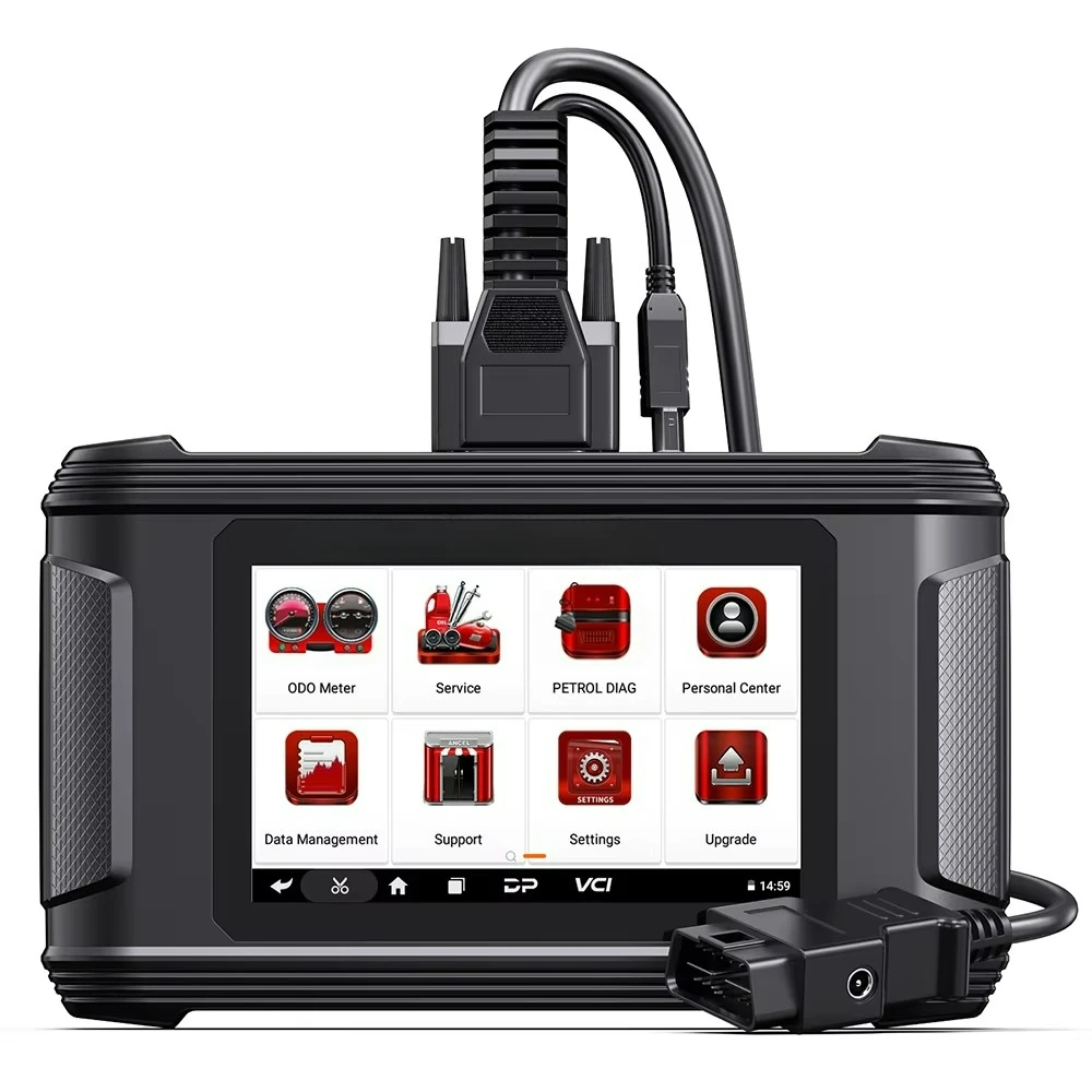 2025 ANCEL DM500 OBD2 Scanner Stock Code Reader Oil Reset Mileage Car Cluster Correction Tool with 1-Year Warranty