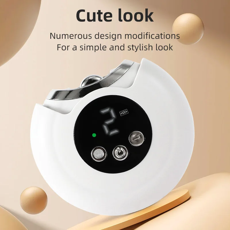 Cortauñas eléctrico para pulir y pulir con cortauñas automático ligero, cortador de uñas recargable, manicura para bebés y adultos