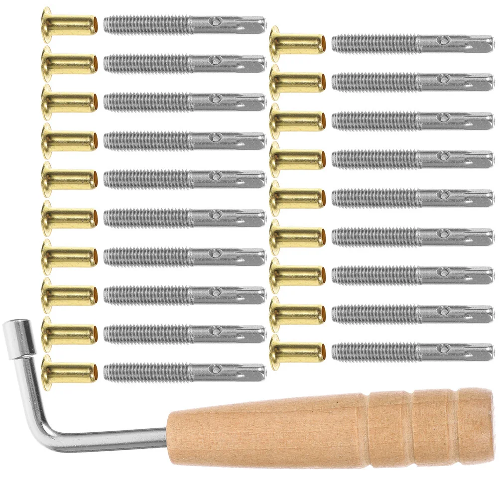 

1Set Lyre Harp Tuning Pin Nail Set Durable Replacement Accessories Lyre String Nails Professional Harp Parts Kit