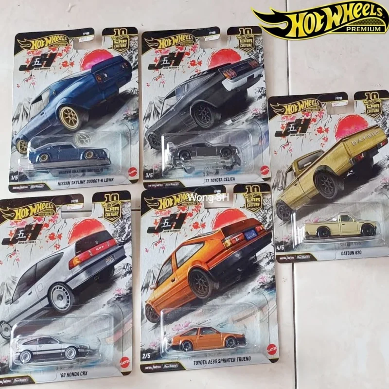 

In Stock Hot Wheels 1:64 FPY86 Car Culture Series Model Diecast Toyota AE86 Alloy Cars Model Collection Custom Birthday Toy Gift