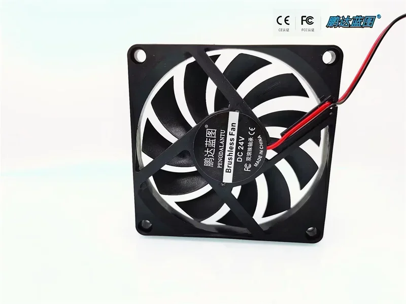 Kipas Pendingin Casing Komputer 8cm Factory Mute 8010 80*80*10MM USB 5V 12V 24V