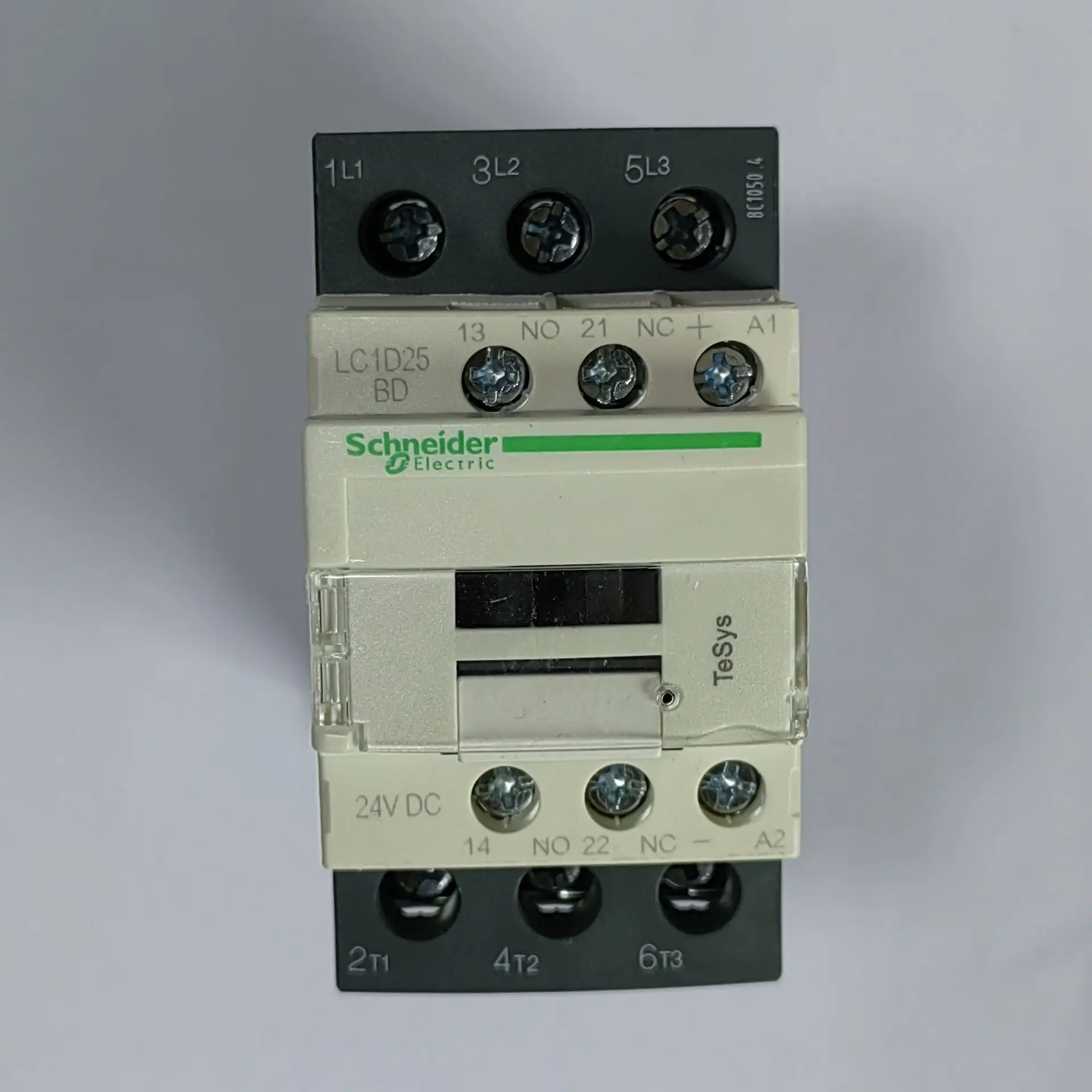 

Schneider DC contactor LC1D25BDC one open one close 25A three-phase normally open coil voltage DC24V LC1D25BD