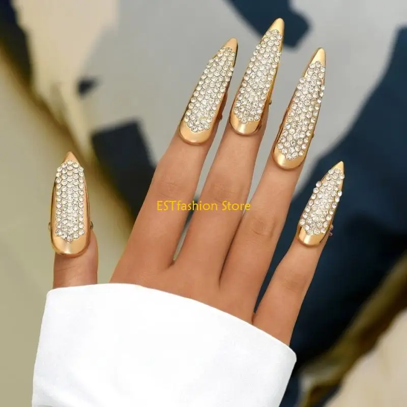 Y5GC Halloween Finger Rings For Women Men Cos-Play เครื่องแต่งกายอุปกรณ์เสริม Halloween Party Cock-Tail Party Dress-Up