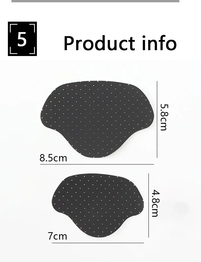 4PCS Ferse Reparatur Subvention Klebrige Schuhe Loch Turnschuhe Einlegesohlen Patch Ferse Pads Heels Aufkleber Schutz Fuß Pflege Anti-verschleiß Einsätze – Detail 7