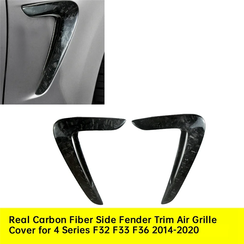 

Hot Selling-Body Wing Air Flow Intake Grille Cover Exterior Decorative Air Ducts Front Side Panels For BMW F32 F33 F36 4-Series