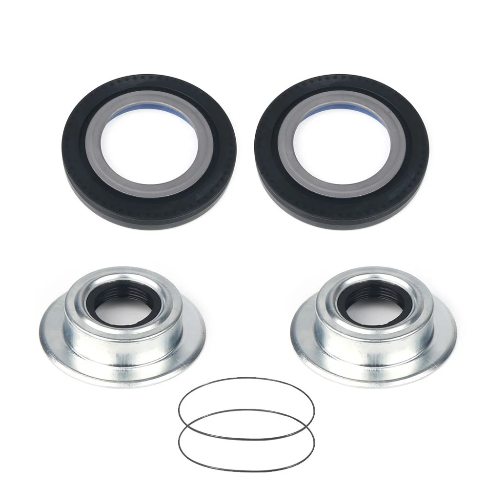 

Front Axle Vaccum Knuckle Seal Hub O-Ring Dust Seals Kit For Ford Super Duty F250 F350 F450 F550 Dana Super 60 2005-2019