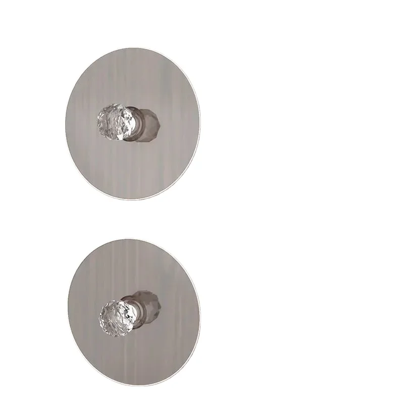 مقبض خزانة غير مرئي وحديث وبسيط عالي الجودة - سحب صغير ذاتي اللصق بدون حفر للأدراج والخزائن والأبواب المنزلقة