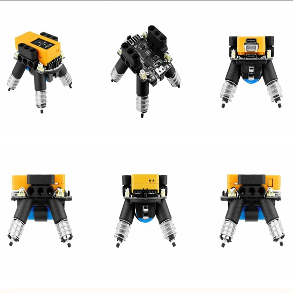 Imagem -06 - Robô Programável Quadrúpede para Todo o Movimento Movimentação de Quatro Motores M5stack Bugc2