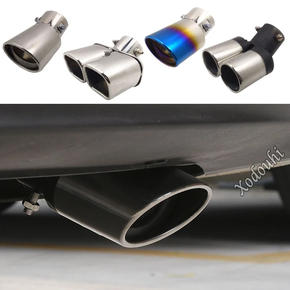 For Suzuki Vitara Escudo 2016 2017 2018 2019 2020 Car Muffler Exterior End Pipe Dedicate Stainless Steel Exhaust Tip Tail Outlet
