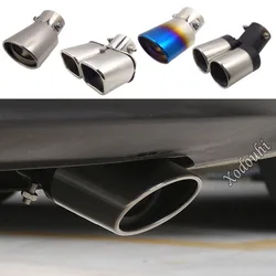 For Suzuki Vitara Escudo 2016 2017 2018 2019 2020 Car Muffler Exterior End Pipe Dedicate Stainless Steel Exhaust Tip Tail Outlet